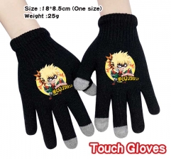 Boku no Hero Academia/My Hero Academia Anime Full Finger Touch Screen Gloves Winter Gloves