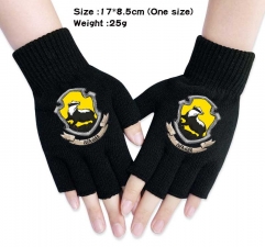 Harry Potter Anime Half Finger Gloves Winter Gloves