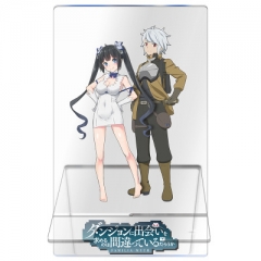 Is It Wrong to Try to Pick Up Girls in a Dungeon Anime Acrylic Phone Support Frame