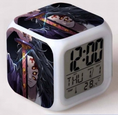Demon Slayer: Kimetsu no Yaiba Cartoon Colorful Change Anime Clock