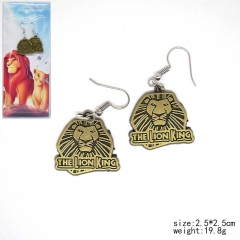 Disney The King Lion Cosplay Movie Anime Alloy Earring
