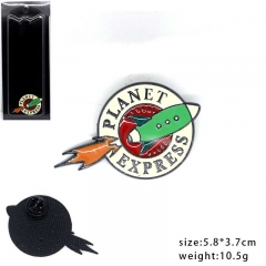 Plante Express Cosplay Decorative Pin Anime Alloy Brooch