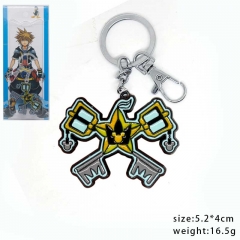 Kingdom Hearts Cosplay Movie Anime Alloy Keychain