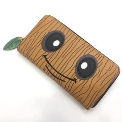 Guardians of the Galaxy Groot Cosplay Colorful Long Purse PU Anime Wallet