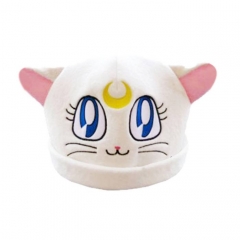 Pretty Soldier Sailor Moon Cute Cartoon Cosplay For Winter Unisex Anime Plush Hat