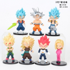 Dragon Ball Z 2 Generation Collection Model Toy Anime PVC Figure (7pcs/set)