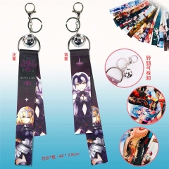 Fate/Stay Night With Bell Keychain Cartoon Anime Phone Strap With Pendant
