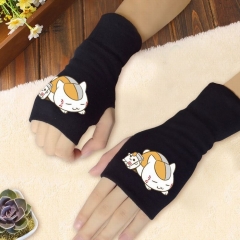 Natsume Yuujinchou Anime Half Finger Gloves Winter Gloves