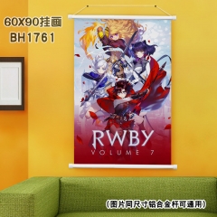 RWBY Cartoon Wallscrolls Waterproof Anime Wallscrolls