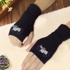 Cells at Work Anime Half Finger Gloves Winter Gloves