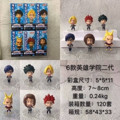 Boku no Hero Academia/My Hero Academia 2 Generation Cartoon Character Model Toy Anime PVC Figure Set