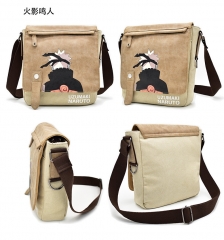 Naruto Cartoon Fashion Canvas+PU Anime Crossbody Bag Single Shoulder Bags