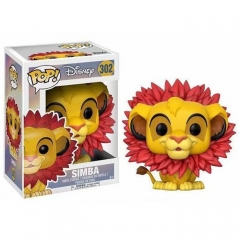 Funko POP Disney The Lion King Simba 302# Cosplay Character Collection Model Anime Figure 10cm