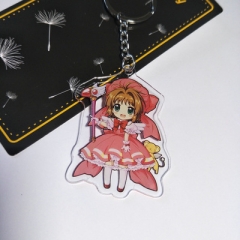 Pretty Soldier Sailor Moon Cartoon Keychain Kawaii Acrylic PVC Keyring