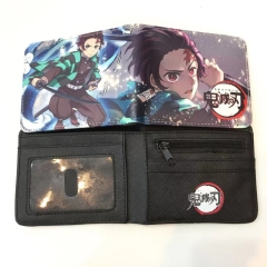 Demon Slayer: Kimetsu no Yaiba Popular Cartoon Anime Purse PU Wallet