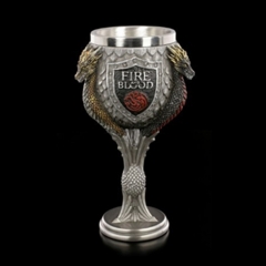Game of Thrones 3D Cosplay Stainless Steel Anime Goblet Cup