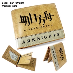 Arknights Anime Cosplay PU Purse Folding Anime Short Wallet