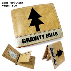 Gravity Falls Anime Cosplay PU Purse Folding Anime Short Wallet