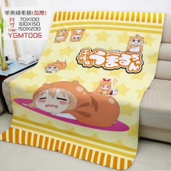 Himouto! Umaru-chan Cartoon Pattern Thicken Winter Keep Warm Blanket Home