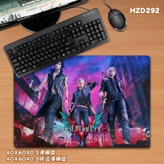 Devil May Cry Game Cosplay Custom Design Color Printing Anime Mouse Pad Rubber Desk Mat 40X60CM