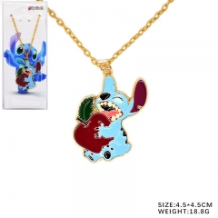 Lilo & Stitch Pendant Fashion Jewelry Anime Alloy Necklace