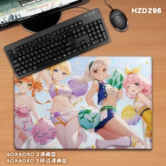 Maid Coffee Gun Game Cosplay Custom Design Color Printing Anime Mouse Pad Rubber Desk Mat 40X60CM