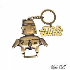 Star Wars Pendant Key Ring Fashion Jewelry Anime Alloy Keychain