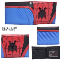 Spider Man Movie Design Coin Purse Wholesale Rubber Anime PVC Wallet