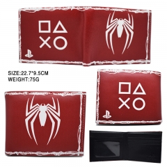 Spider Man Game Design Coin Purse Wholesale Anime PVC Wallet