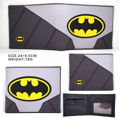 Batman Movie Design Coin Purse Wholesale Rubber Anime PVC Wallet