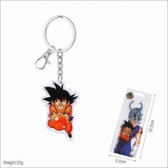 Dragon Ball Z Cosplay Collection Acrylic Anime Keychain