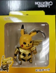 Pokemon Pikachu Cos Thanos Collection Model Toy Anime Keychain