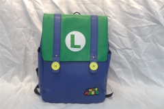 Super Mario Bro Cartoon Anime Backpack School Bag