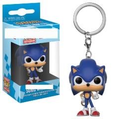 Funko POP Sonic Cartoon Model Key Ring Anime Figure Keychain