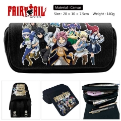 Fairy Tail For Student Canvas Anime Pencil Bag 20*10*7.5cm