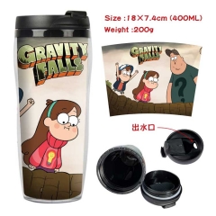 Gravity Falls Cartoon Insulation Cup Heat Sensitive Mug 400ML