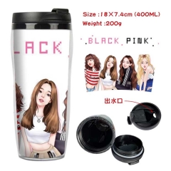 K-POP BLACKPINK Cartoon Insulation Cup Heat Sensitive Mug 400ML