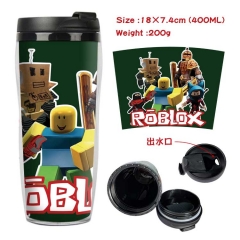 Roblox Cartoon Insulation Cup Heat Sensitive Mug 400ML