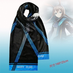 Arknights Cosplay Cartoon Double Side Warm Decoration Scarf for Winter