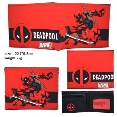 Deadpool Movie Coin Purse Wholesale Bifold Anime PVC Wallet