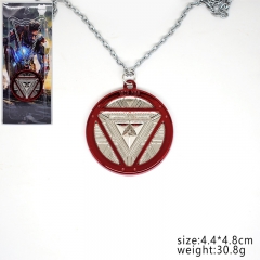 Iron Man Movie Decoration Fashion Jewelry Cosplay Anime Necklace