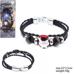 Iron Man Movie Decoration Bangles Fashion Jewelry Anime Bracelet