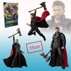 The Avengers Thor Movie Model Toys Decoration Wholesale PVC Anime Action Figure 15cm