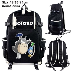 My Neighbor Totoro Anime Cosplay Cartoon Canvas Colorful Backpack Bag