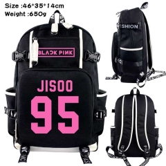 K-POP BLACKPink  Anime Cosplay Cartoon Canvas Colorful Backpack Bag