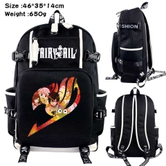 Fairy Tail  Anime Cosplay Cartoon Canvas Colorful Backpack Bag