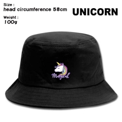 58CM Unicorn Adult Sunshade Cap Bucket Hat