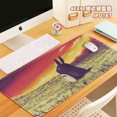 40X90X0.3 My Neighbor Totoro Design Color Printing Anime Mouse Pad