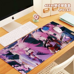 40X90X0.3 MmiHoYo/Honkai Impact Custom Design Color Printing Anime Mouse Pad