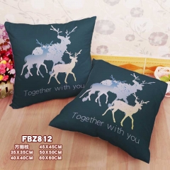 Pere David's Deer Animal Cosplay Decoration Chair Cushion Anime Pillow